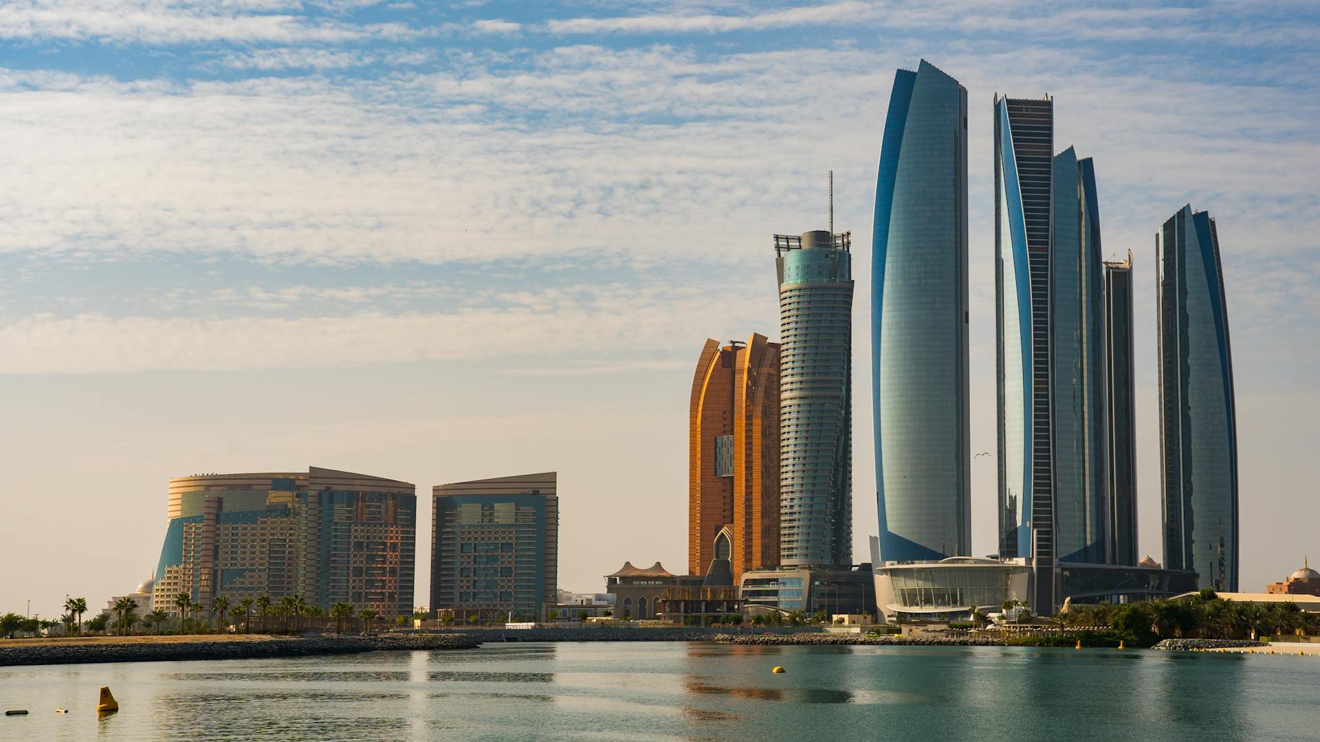 The Skyline of Abu Dhabi